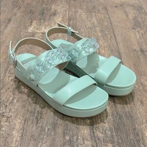 SO Light Green Women's Sandals